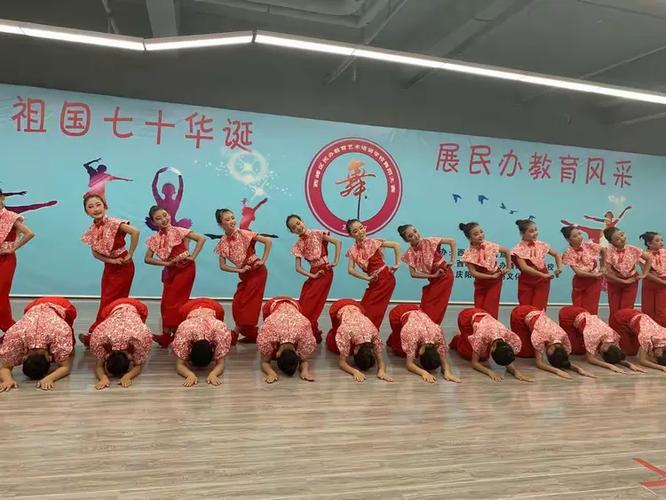 热烈祝贺毛丫头艺术培训学校在西峰区民办教育艺术培训学校舞蹈大赛中